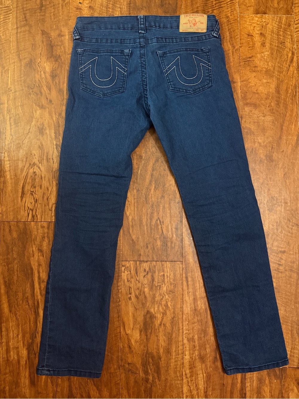 True Religion Girls Straight Leg Jeans  Pocket Size 14